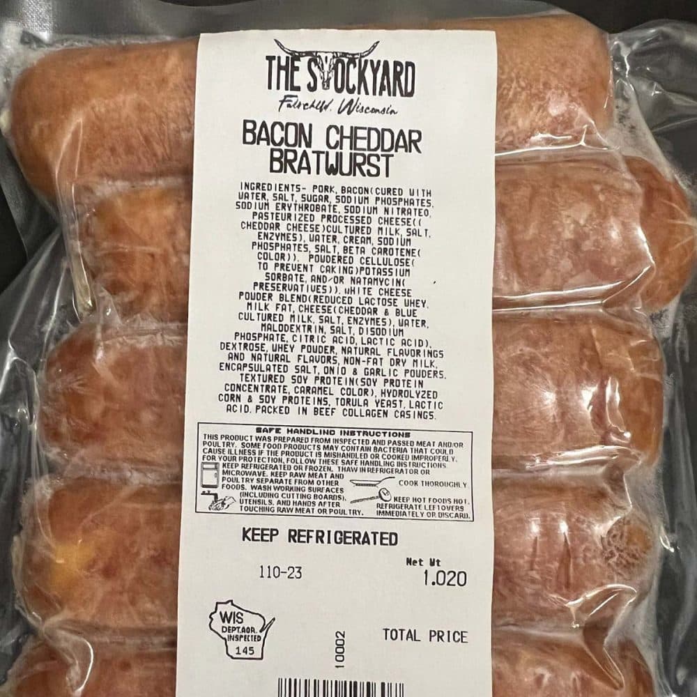 Bacon Cheddar Bratwurst
