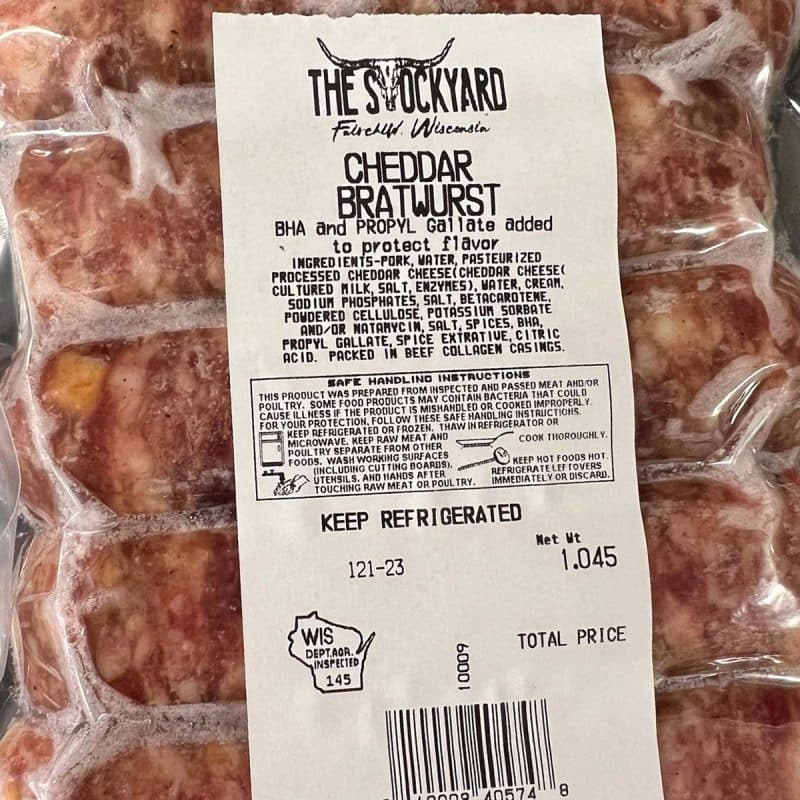 Order Jalapeno Cheese Bratwurst