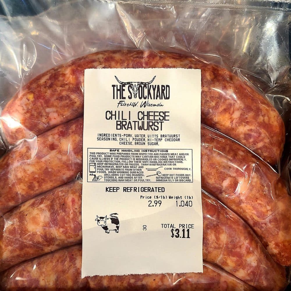 Chili Cheese Bratwurst