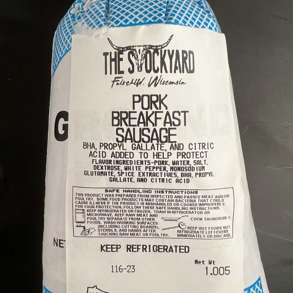Bulk Pork Breakfast Sausage